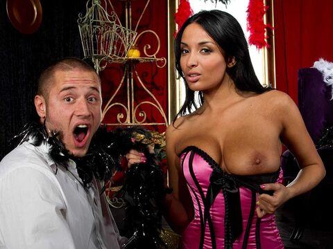 Watch spicy Anissa Kate's action...